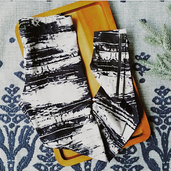 David Lerner Tie Dye Ankle Zip Leggings XS - Picture 4 of 5